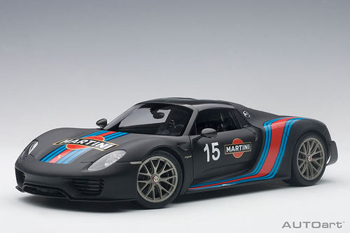 PORSCHE 918 SPYDER Weissach Package (Martini Livery)