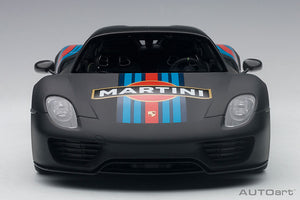 PORSCHE 918 SPYDER Weissach Package (Martini Livery)