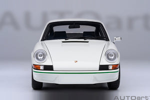 PORSCHE 911 CARRERA 2.7RS (Grand Prix White / Green Stripes)