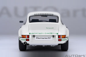 PORSCHE 911 CARRERA 2.7RS (Grand Prix White / Green Stripes)