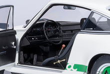 Load image into Gallery viewer, PORSCHE 911 CARRERA 2.7RS (Grand Prix White / Green Stripes)