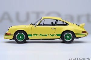 PORSCHE 911 CARRERA 2.7RS (Light Yellow / Green Stripes)