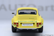 Load image into Gallery viewer, PORSCHE 911 CARRERA 2.7RS (Light Yellow / Green Stripes)