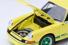 Load image into Gallery viewer, PORSCHE 911 CARRERA 2.7RS (Light Yellow / Green Stripes)