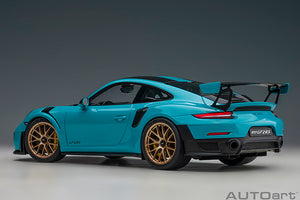 PORSCHE 911 (991.2) GT2 RS, Weissach Package (Miami Blue)