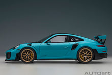 Load image into Gallery viewer, PORSCHE 911 (991.2) GT2 RS, Weissach Package (Miami Blue)