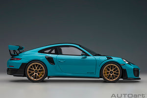 PORSCHE 911 (991.2) GT2 RS, Weissach Package (Miami Blue)