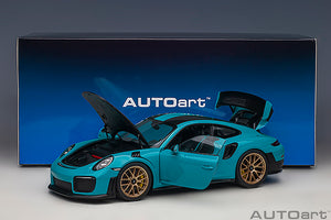 PORSCHE 911 (991.2) GT2 RS, Weissach Package (Miami Blue)