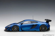 Load image into Gallery viewer, MCLAREN 650S GT3 (AZURE BLUE/BLACK ACCENTS)