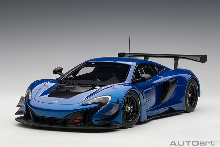 MCLAREN 650S GT3 (AZURE BLUE/BLACK ACCENTS)