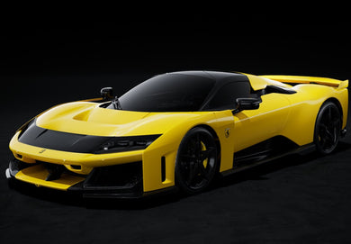 FERRARI F80 (Carbon Wheels) (Giallo Modena)